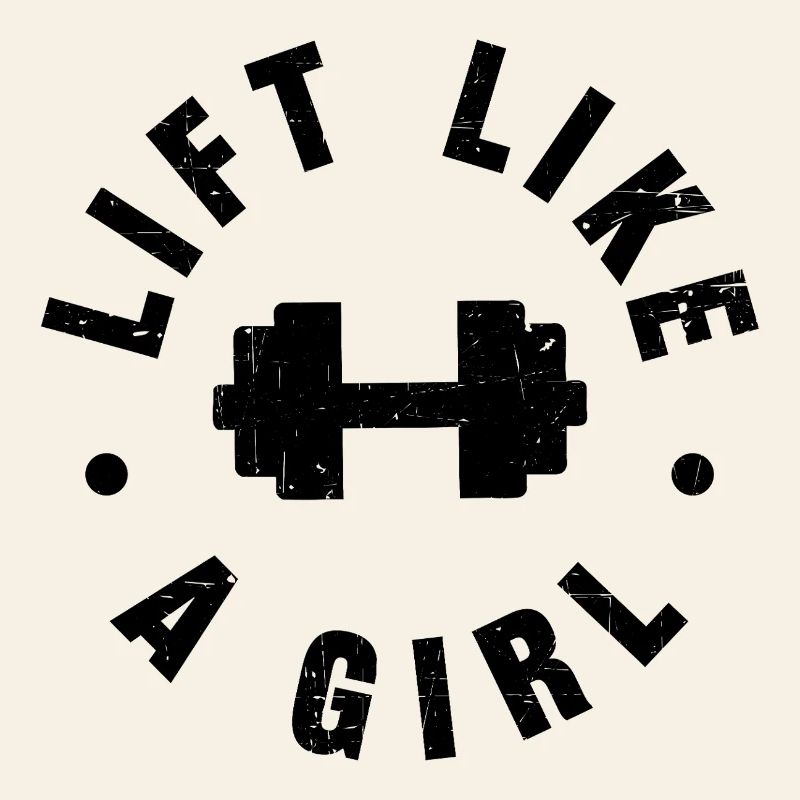 Heben Sie wie ein Mädchen