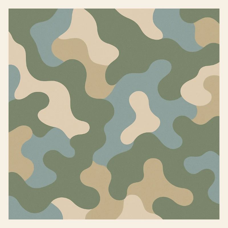 Moderner Camouflage-Hoodie