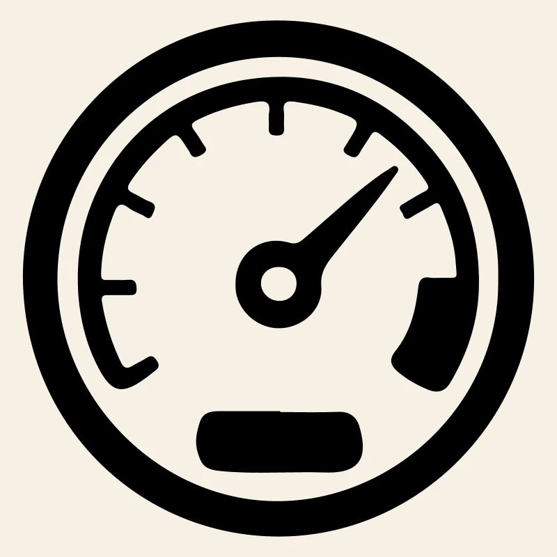 Speedometer Kmh Speed Icon
