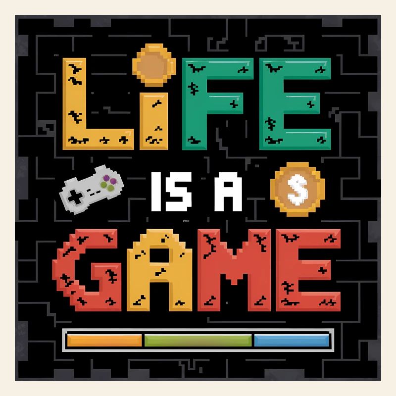 Pixel Art Live is a Game Retro Design, Gaming 