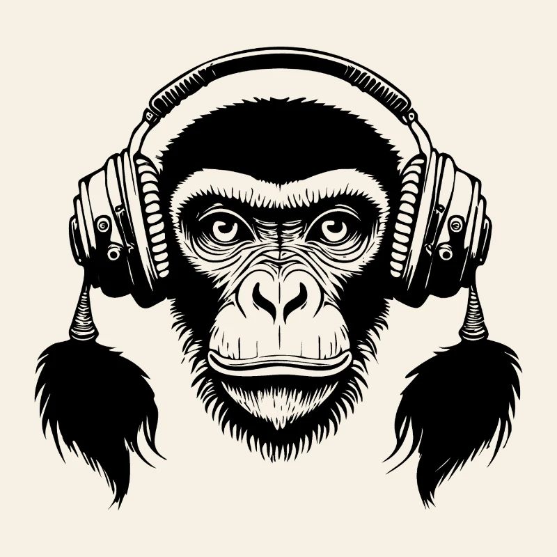Chemise analogique Monkey Head Tape Loop Edition