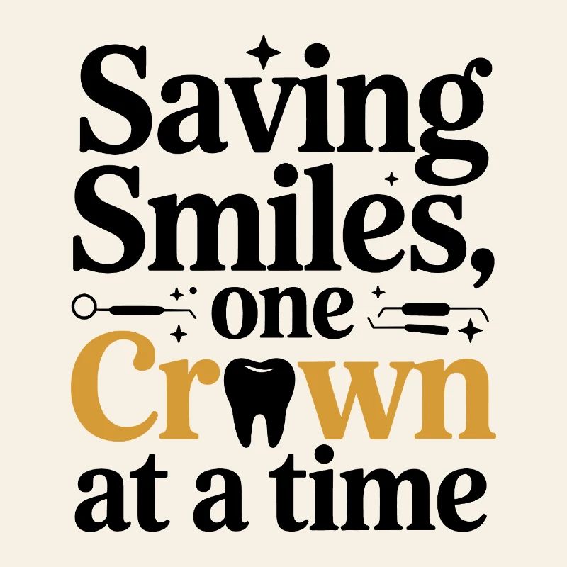 Dental Lab Technician Crown Maker Design 