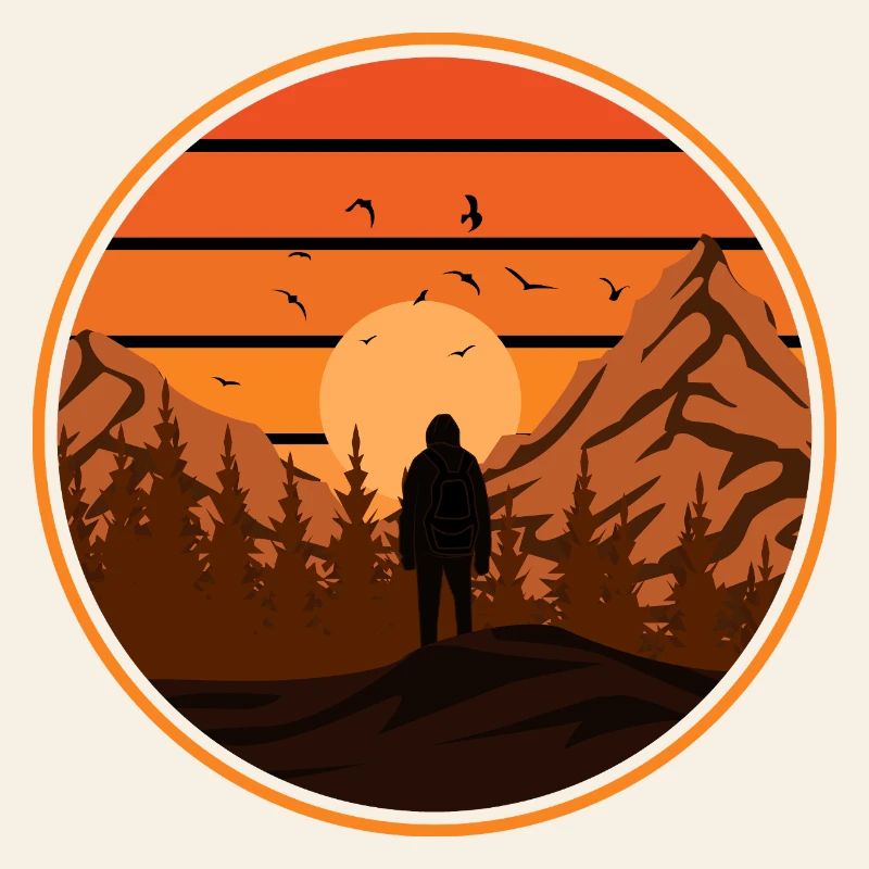 Sunset Mountain Wanderabenteuer