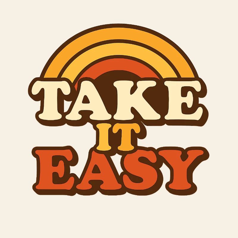 Take It Easy Retro Design