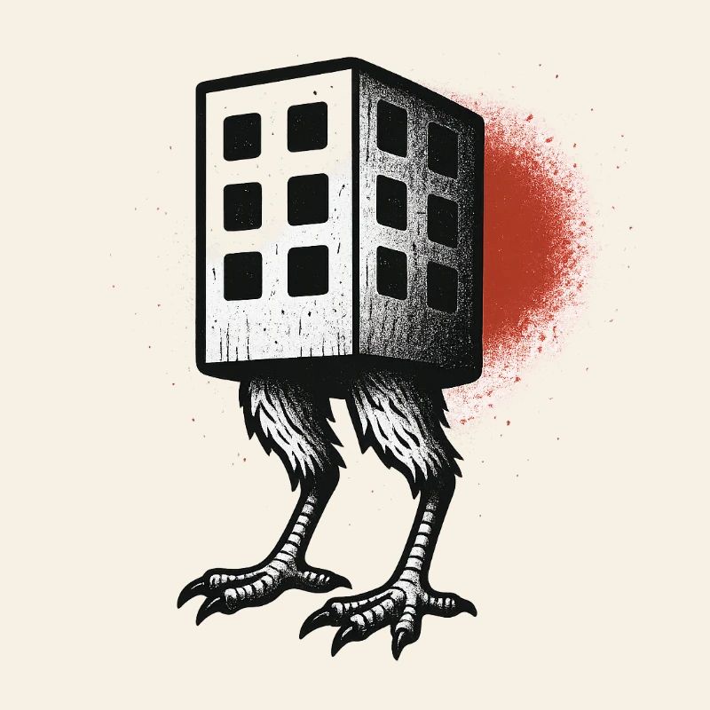 Cube Building with Legs