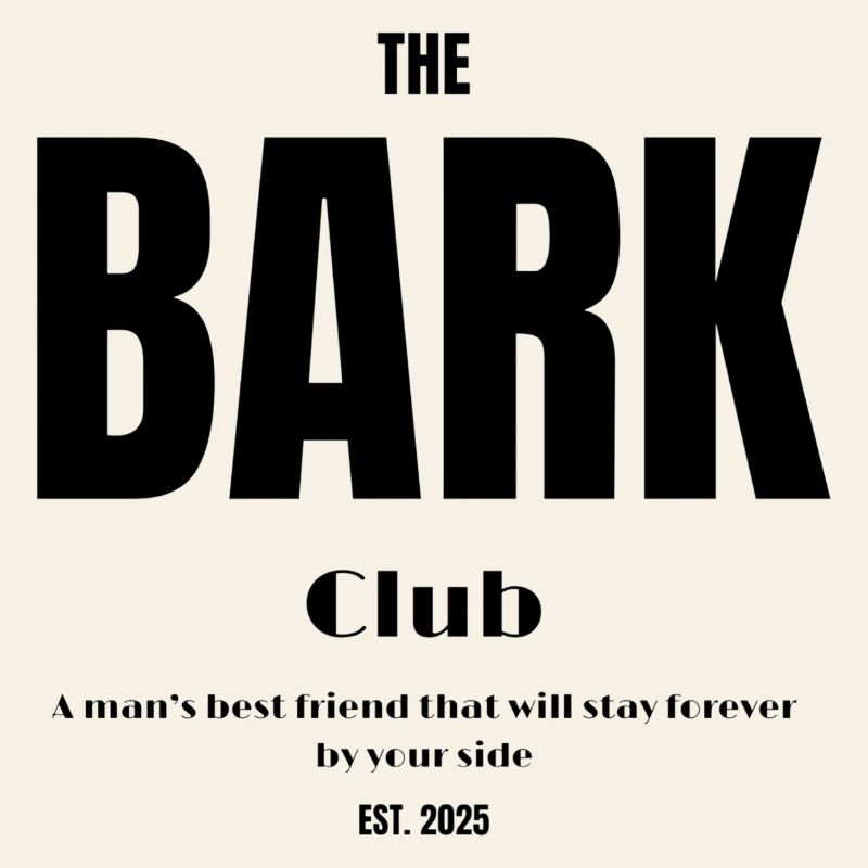 conception de typographie de bébé à fourrure de chien