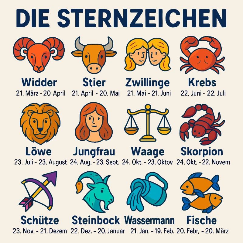 Die Sternzeichen