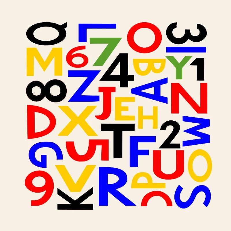 Zahlen & Buchstaben von Cean
