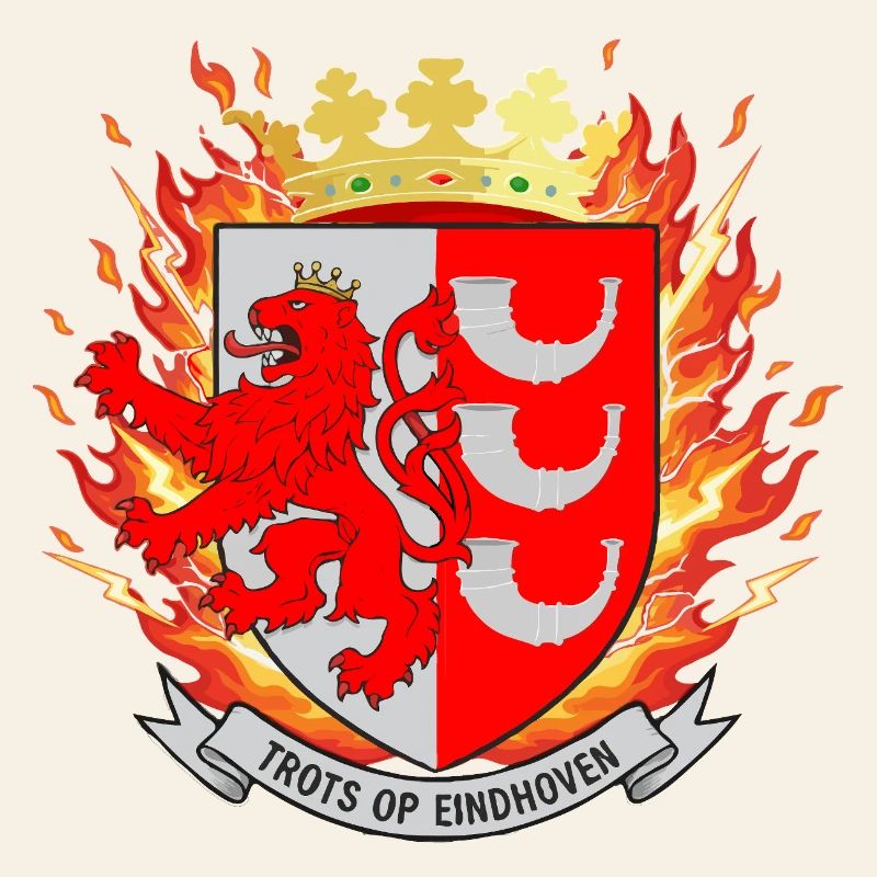 Fier de l’emblème d’Eindhoven