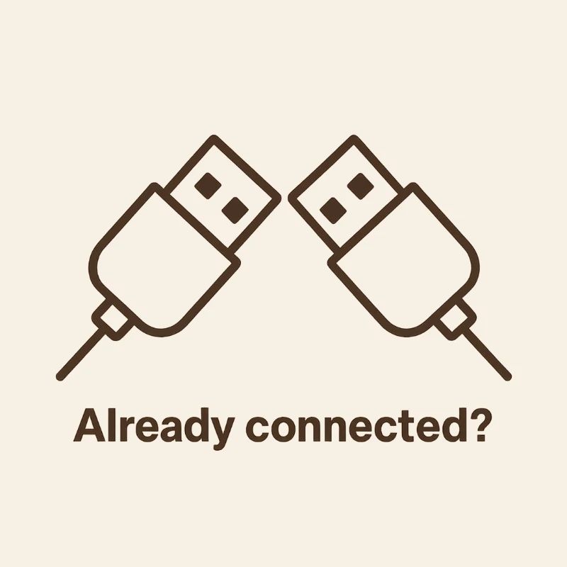 already connected
