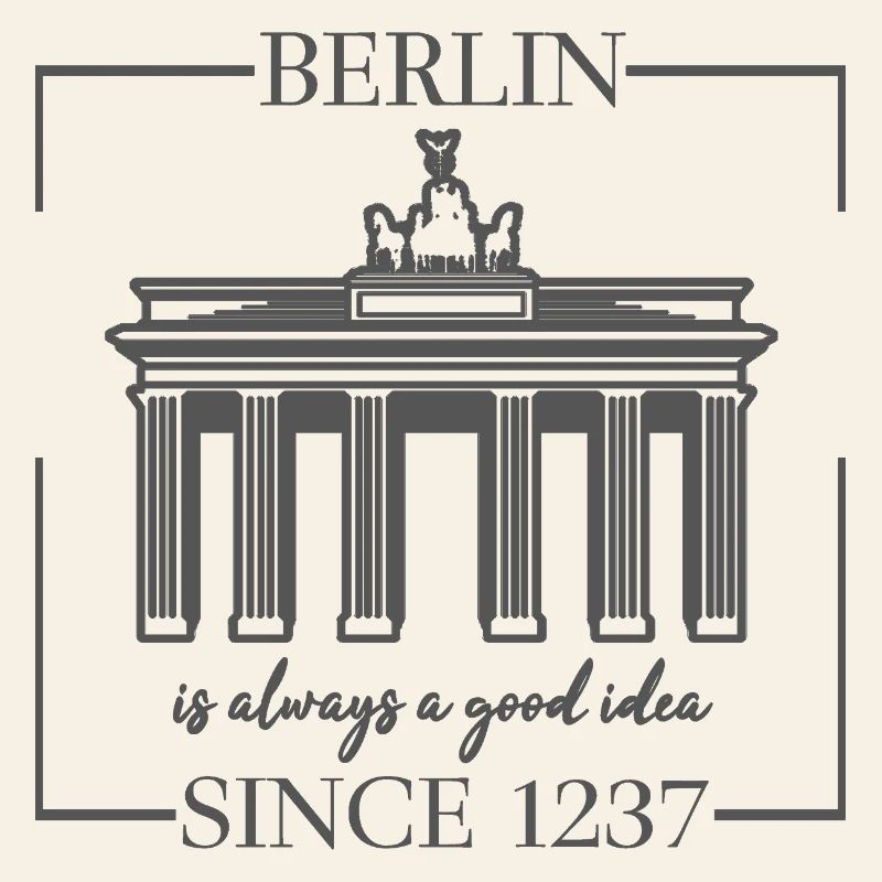 Berlin Brandenburger Tor -  Bundeshauptstad Berlin