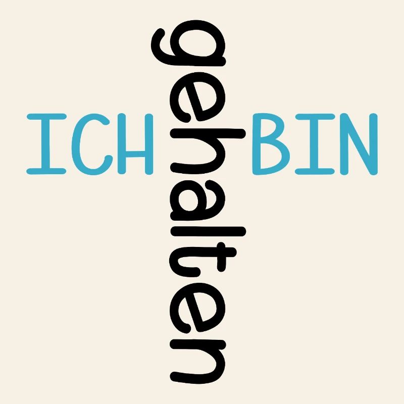 ICH BIN GEHALTEN VERTRAUEN KIRCHE