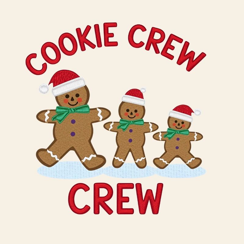 Weihnachtsplätzchen-Crew