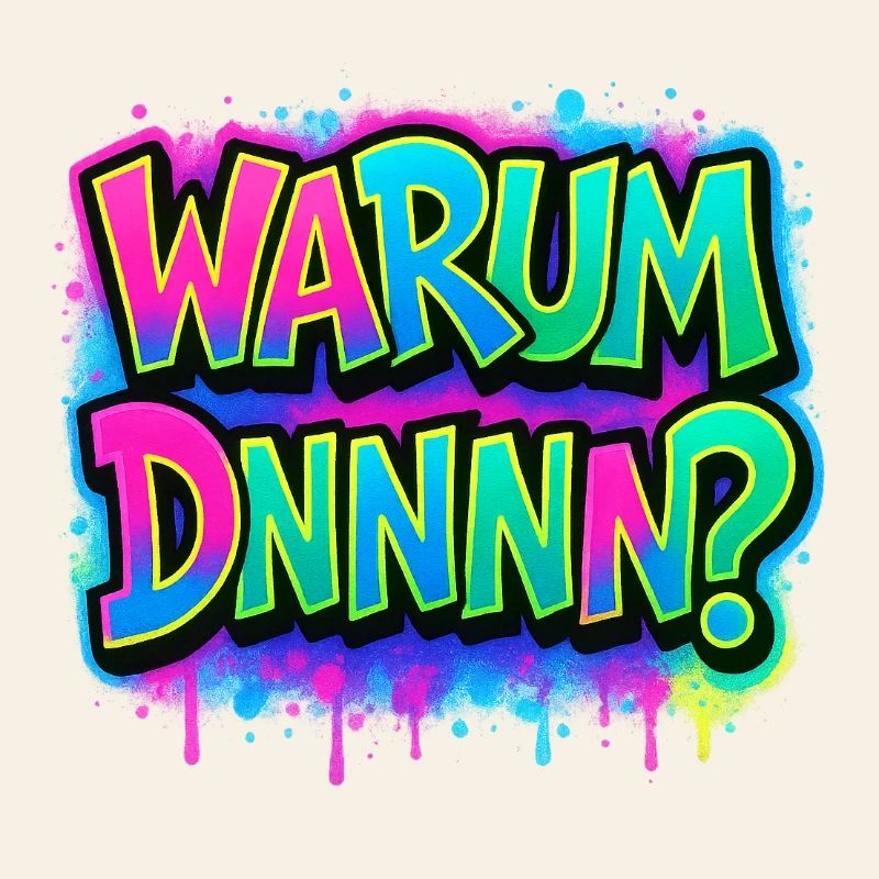 Warum DNNN? Neon Graffiti