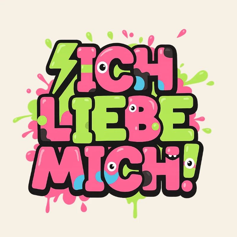 Ich Liebe Mich Graffiti