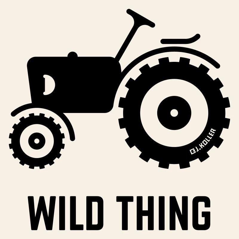 Wild Thing (Tractor / Farmer / Black)