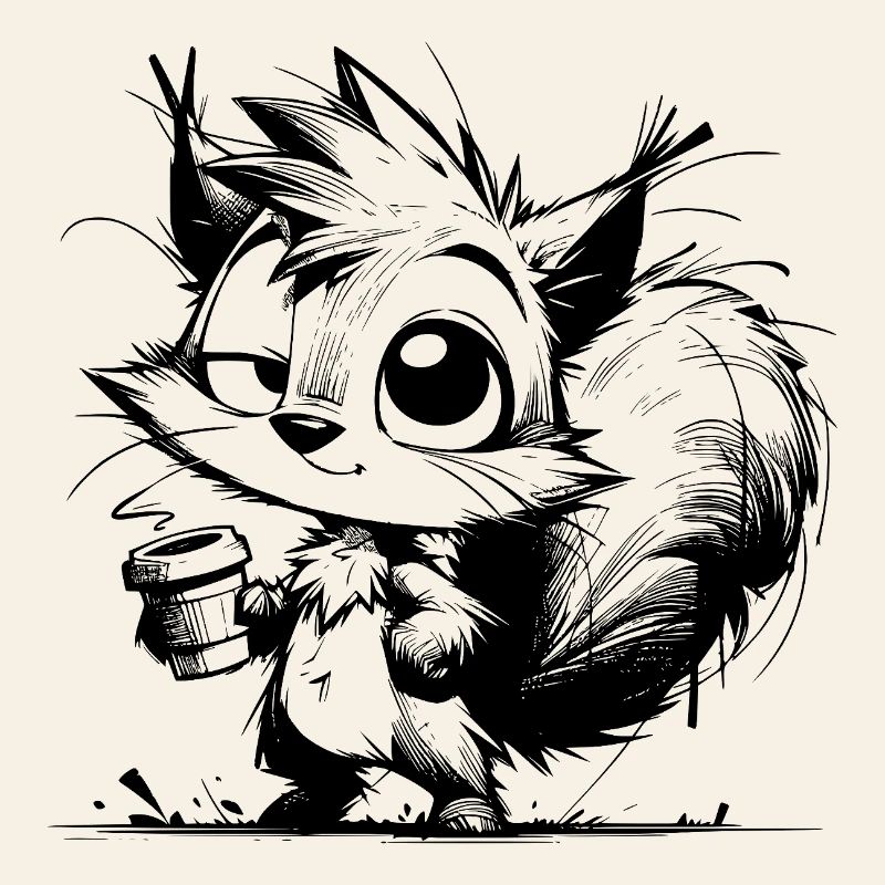 Squirrel another coffee? Always bring it on