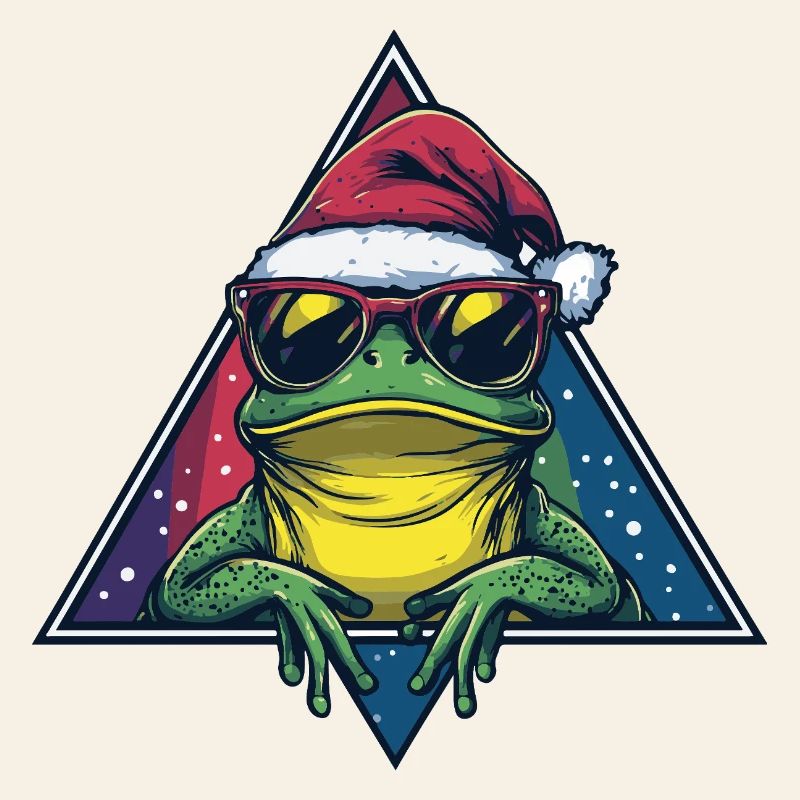 Frog in the Santa Triangle