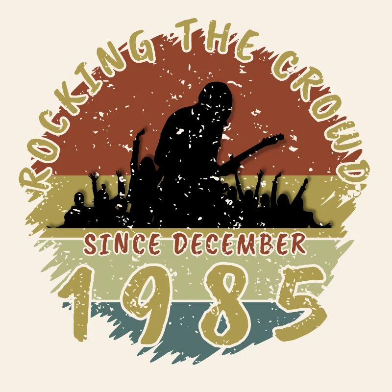 40. Geburtstag Rocking the crowd GIT 12/1985