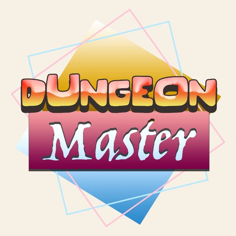 Retro Dungeon Masters Spieldesign-Meister
