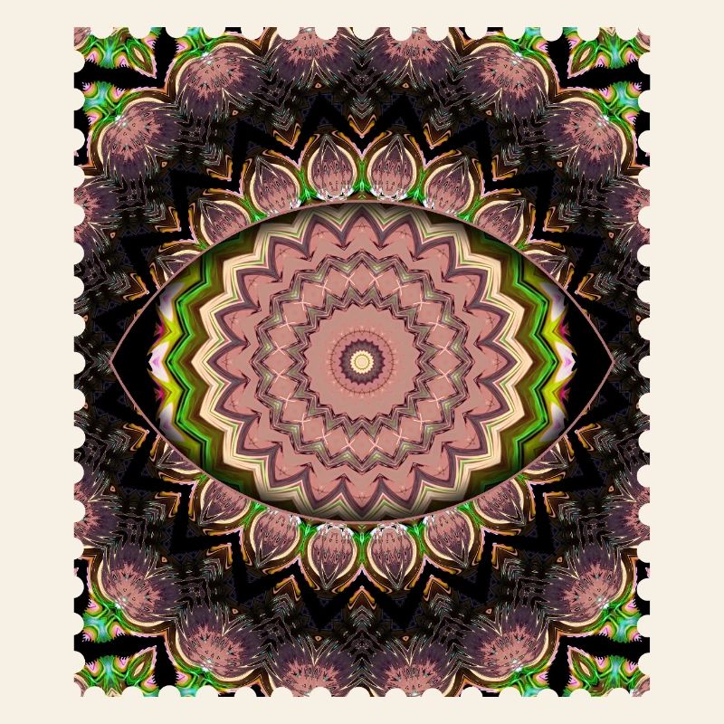 Cascade de Fleurs de Mandala