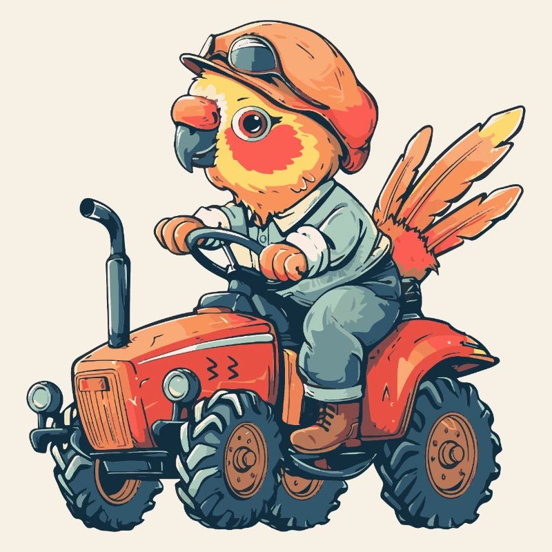 Parrot Tractor Farmer