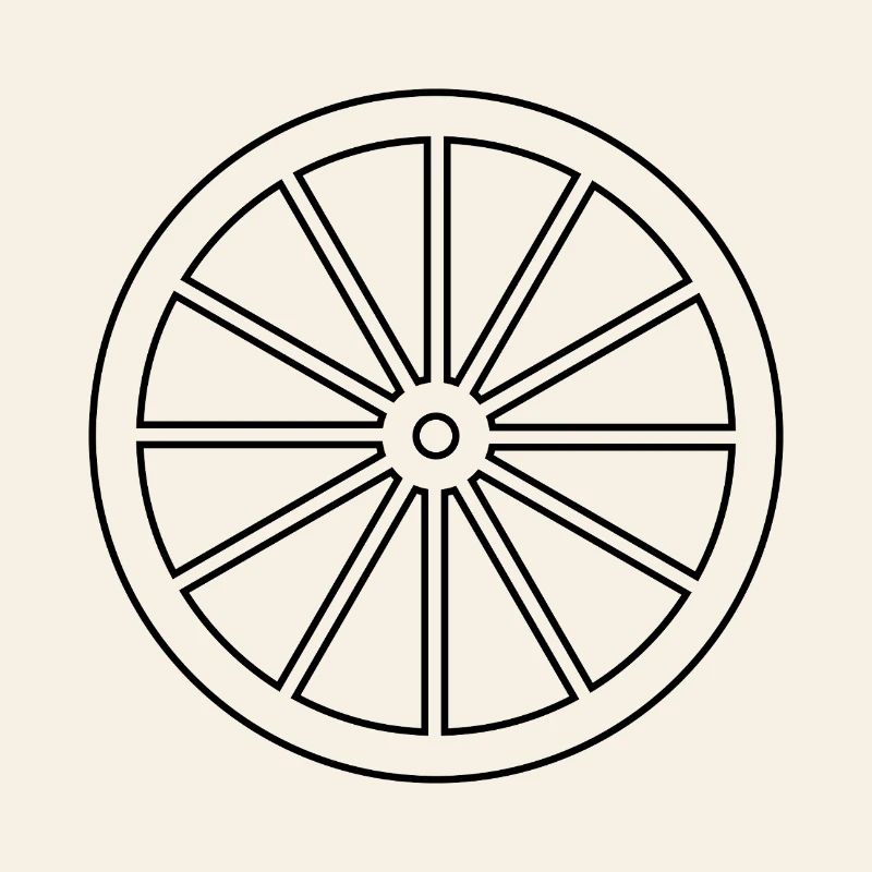 Roue de chariot