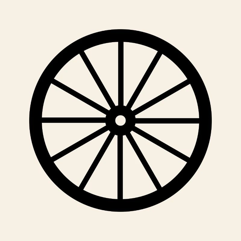 Roue de chariot