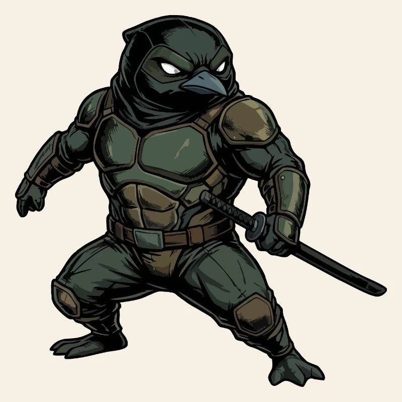 Ninja Pingouin Féroce