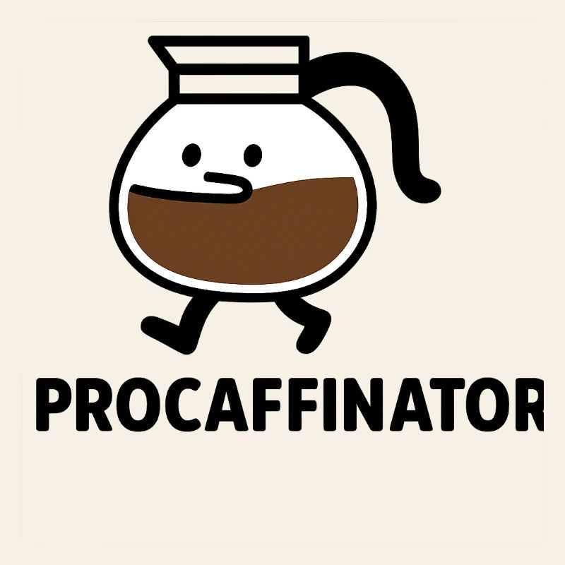 ProCaffinator Coffee Mug Cartoon