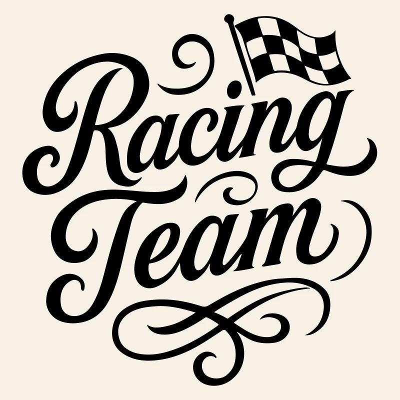 Racing Team Racing Flag
