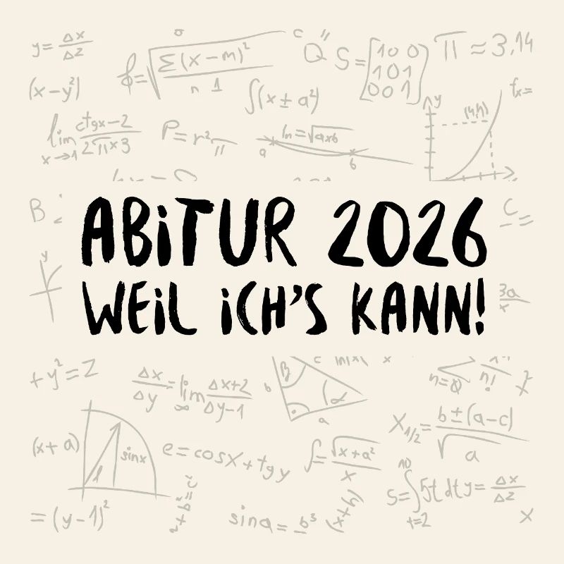 ABITUR 2026 - BECAUSE I CAN DO IT