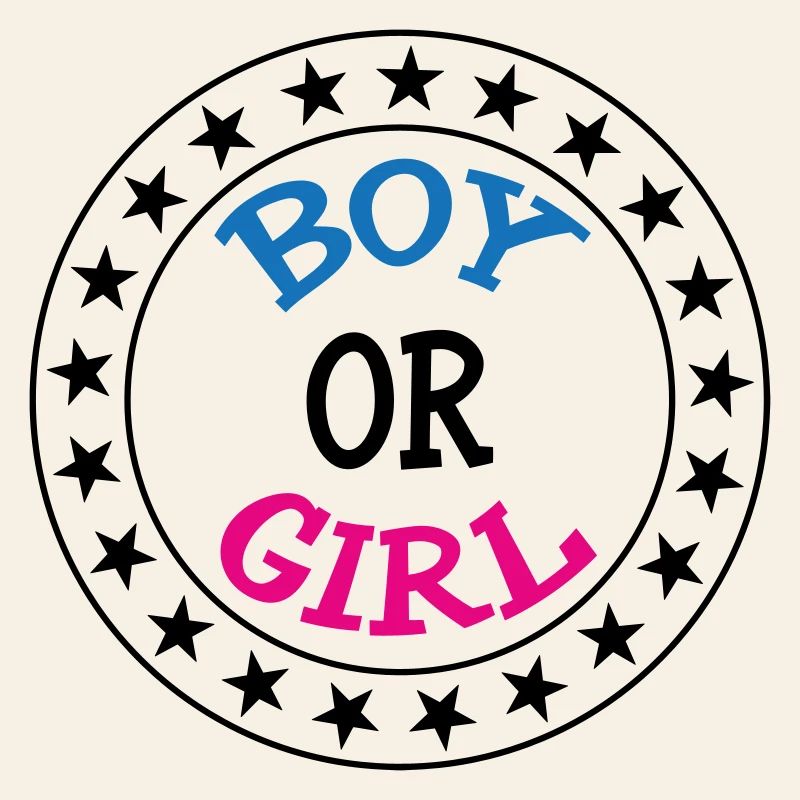 Junge oder Mädchen? Schwangerschaftsgeburt Schwanger