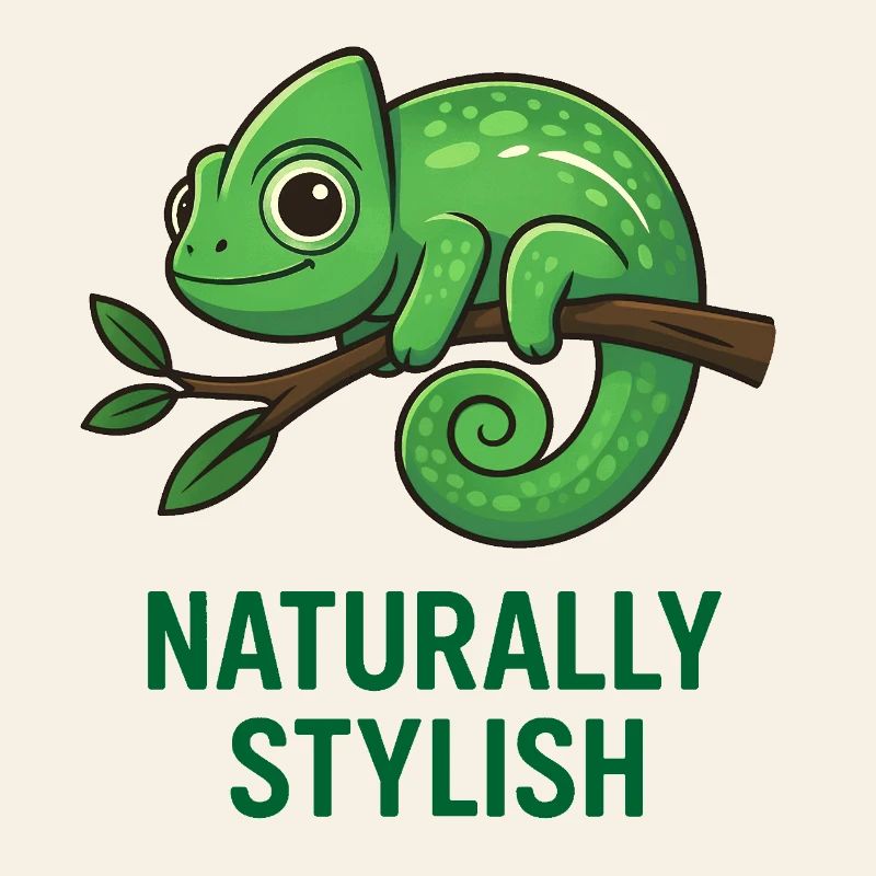 Caméléon élégant