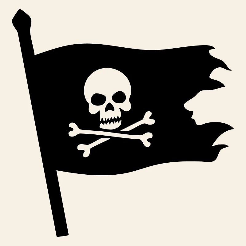 Le Crâne de Pirate Jolly Roger