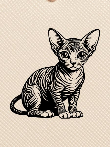 Sphynx-Katze