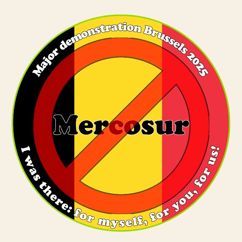 Protestation des agriculteurs contre le Mercosur