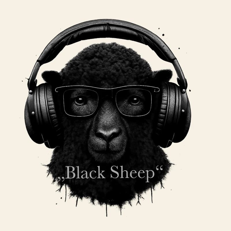 Black Sheep avec un casque