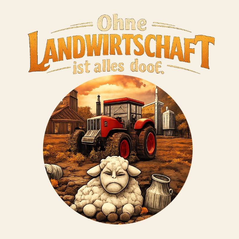 Without agriculture everything is stupid, tractor design