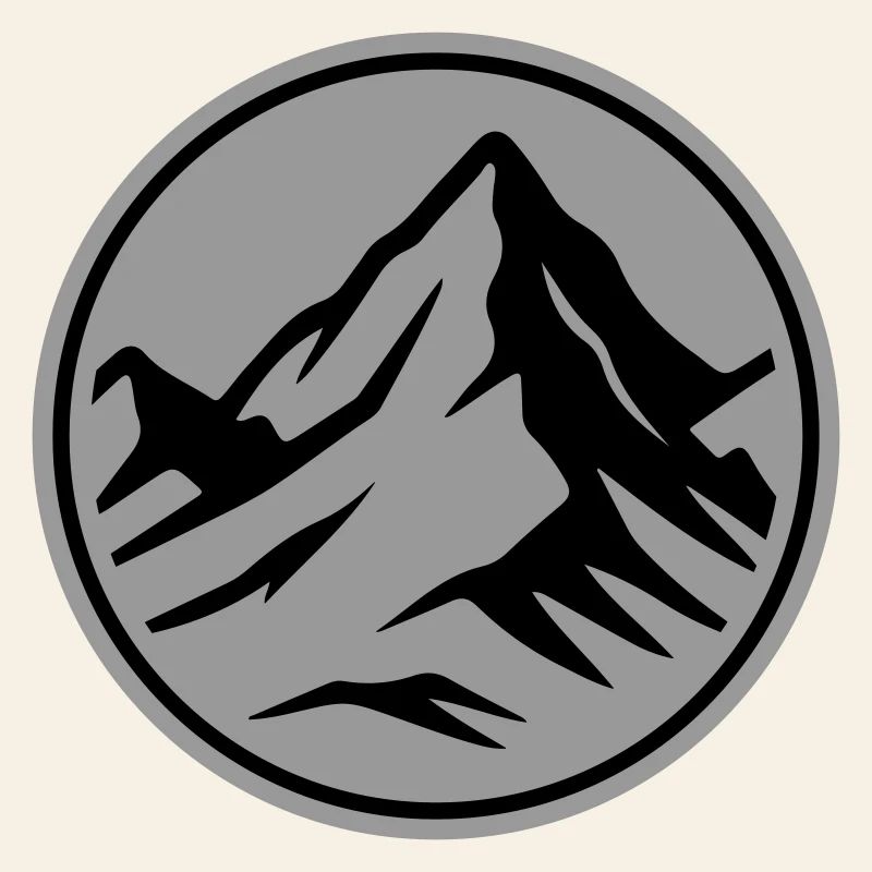 Mountain icon summit