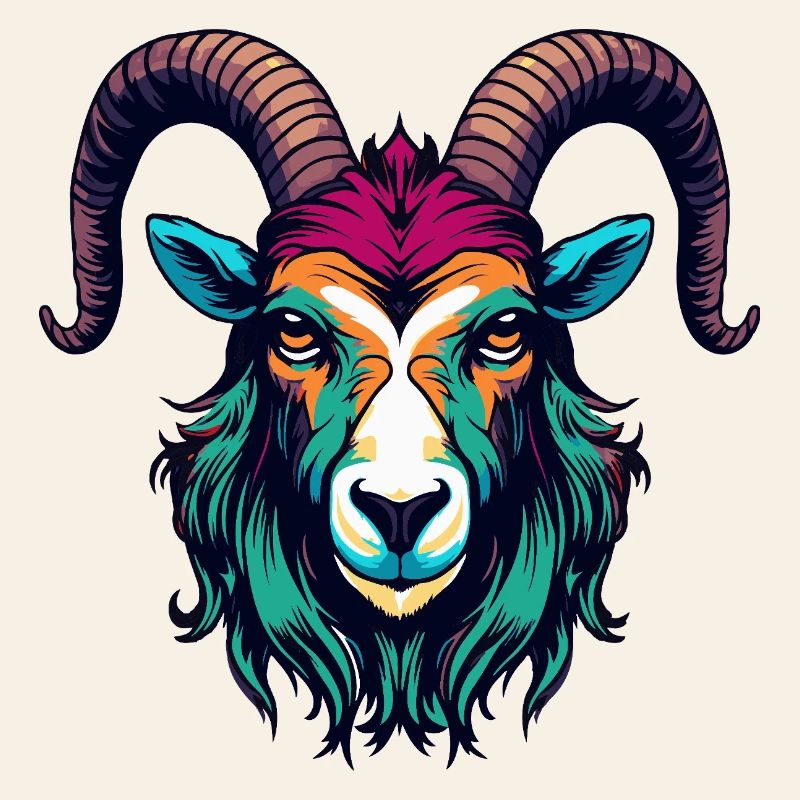 Goat Head Artwork