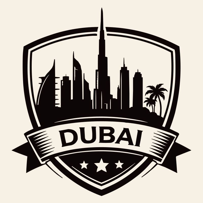 Bouclier de la Skyline de Dubaï