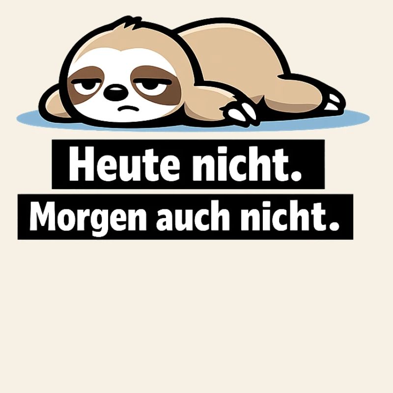 Lazy Sloth: Not Today