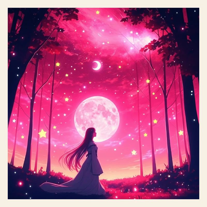 Moonlit Dream Forest