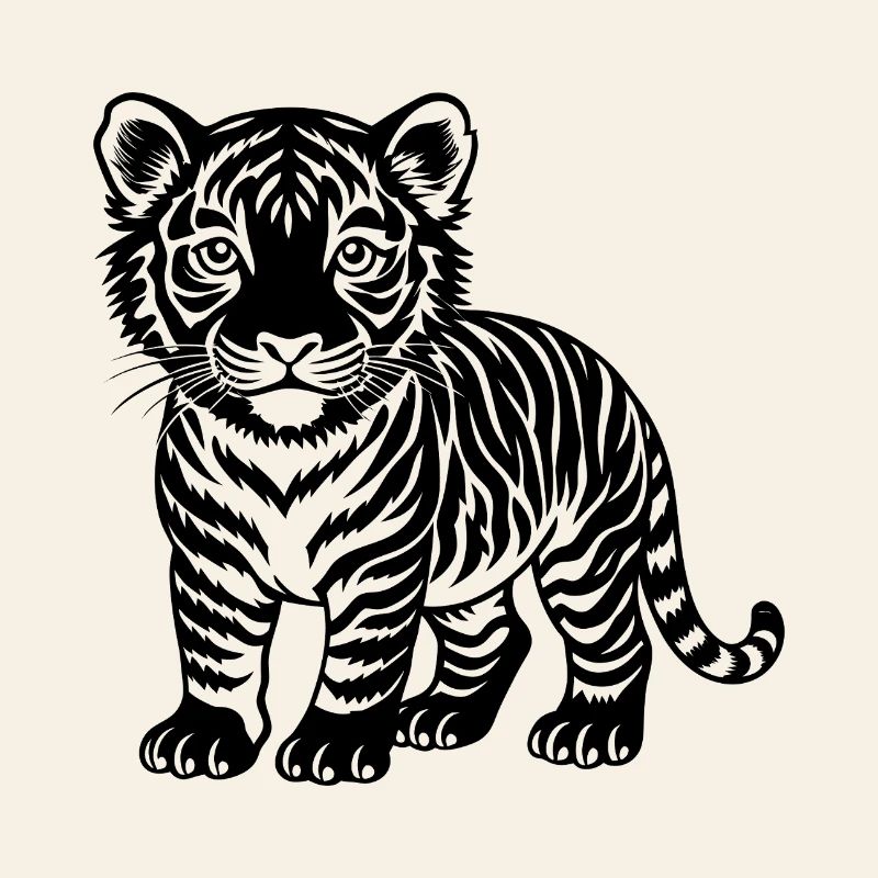 Bébé tigre