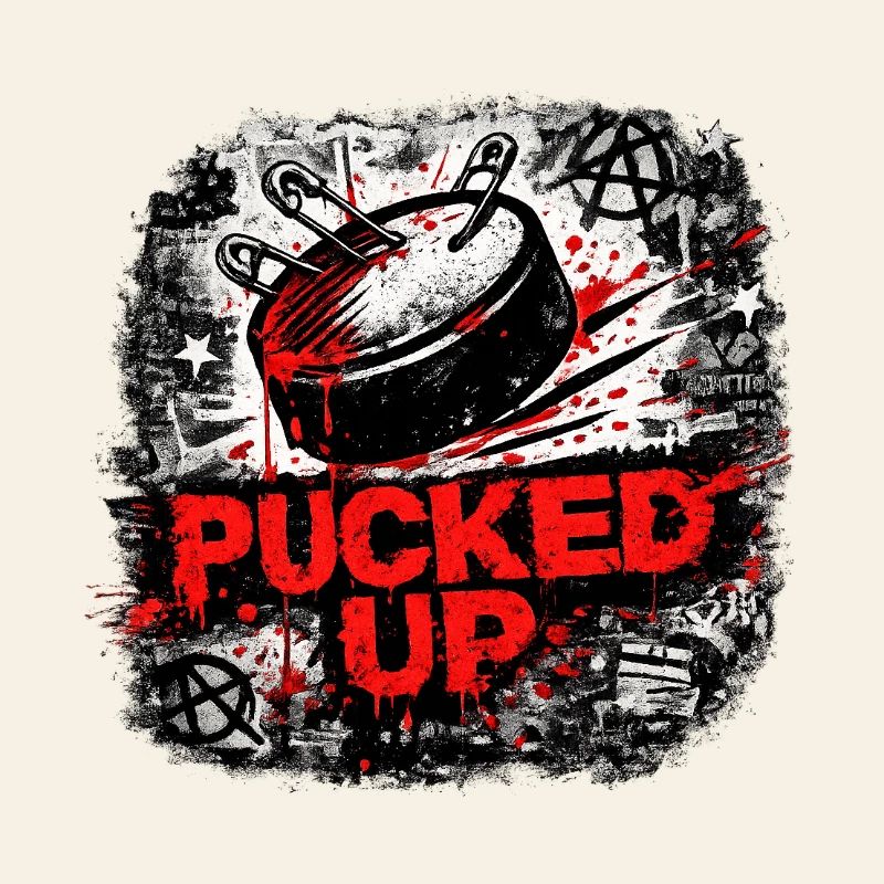 Punk graffitier déformé