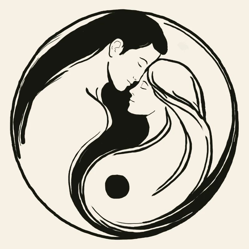 Yin Yang, Énergie masculine et féminine en équilibre