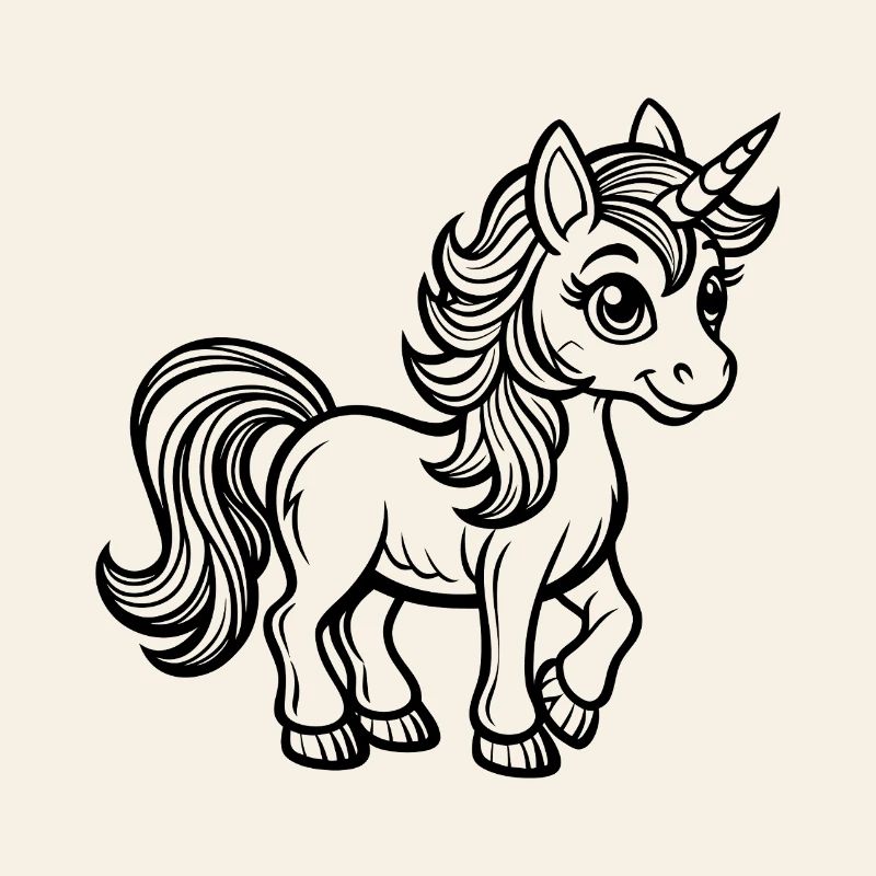 Bébé licorne