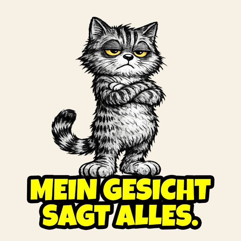 Mon visage en dit long. – Chef Chat (Grumpy)