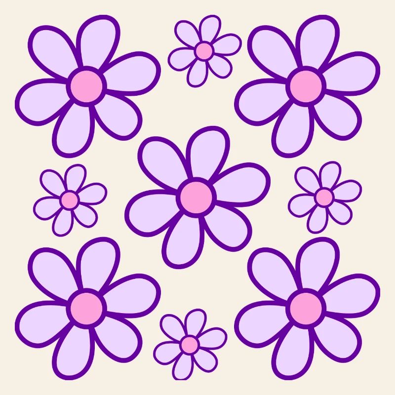 Abstrait Fleurs